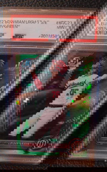 2022 Bowman Draft S/E Elijah Green - Green Psa 9  /50