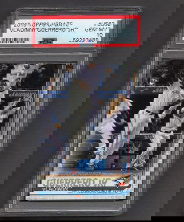 2019 Topps Update #62 Vladimir Guerrero Jr PSA 10 RC Rookie Blue Jays