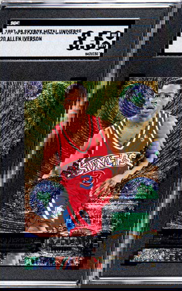 1997-98 Skybox Metal Universe #20 Allen Iverson
