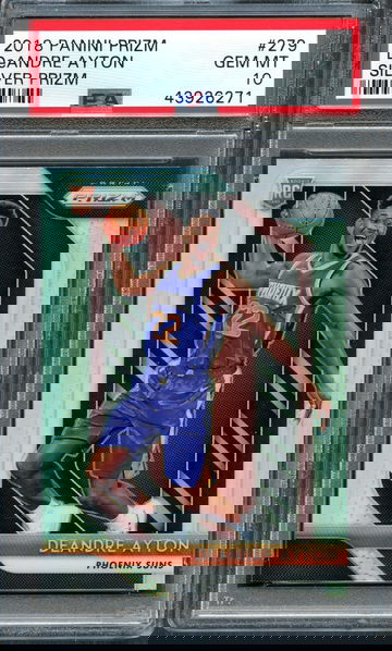 2018 Prizm Silver DeAndre Ayton Rc #279 PSA 10