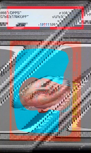 1966 Topps Fred Biletnikoff #104 PSA 4