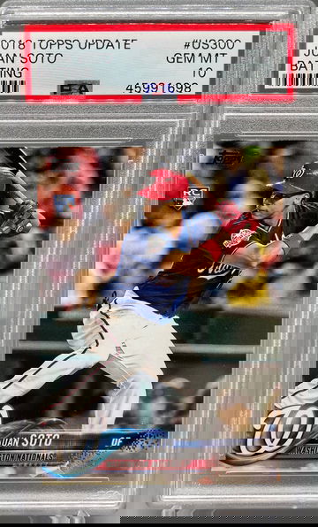 2018 Topps Update Juan Soto US300 PSA 10