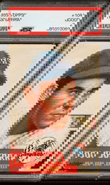 1953 Topps Yogi Berra #104 PSA 2 [BL-1.47]