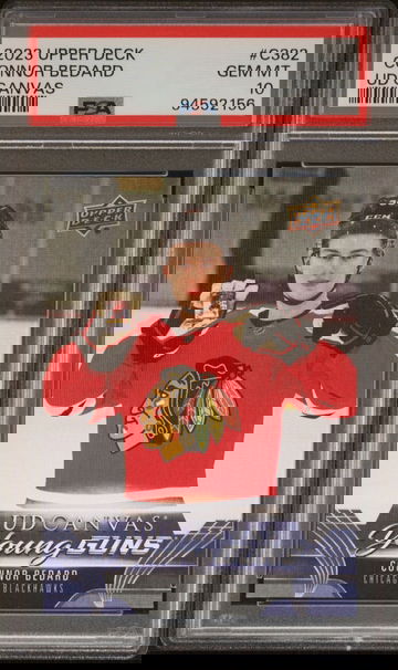 2023-24 Upper Deck Extended Series UD Canvas Connor Bedard C382