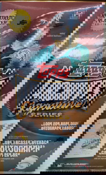 3 BOX LOT 2021 Topps Archives Signature Series Sealed Box 1 Encased Auto Per Retired Player Edition Loaded with 1/1's