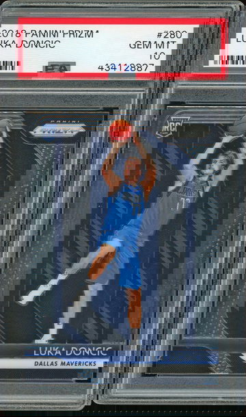 2018-19 Prizm Luka Doncic PSA 10