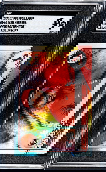 2023 Topps Big League #WR-65 Ivan Herrera Wrapper Redemption /199 SGC 9