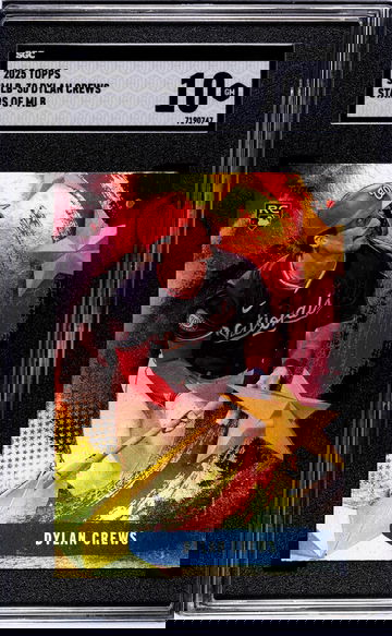 2025 Topps Stars of MLB Dylan Crews #SMLB-30 RC SGC 10