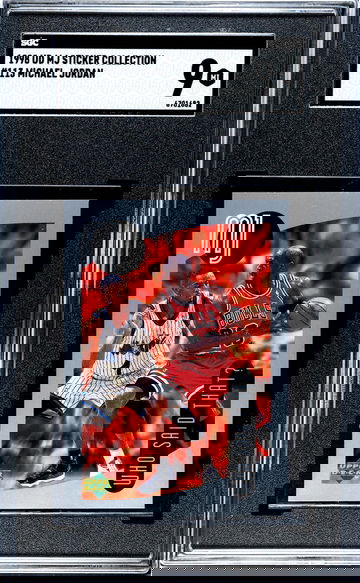 1998 Upper Deck MJ Sticker Collection #113 Michael Jordan SGC 9