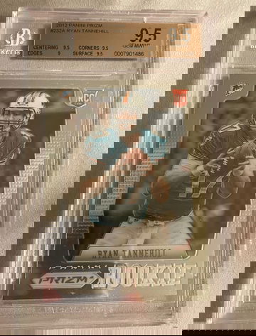 2012 Ryan tannehill prizm bgs 9.5 pop 26