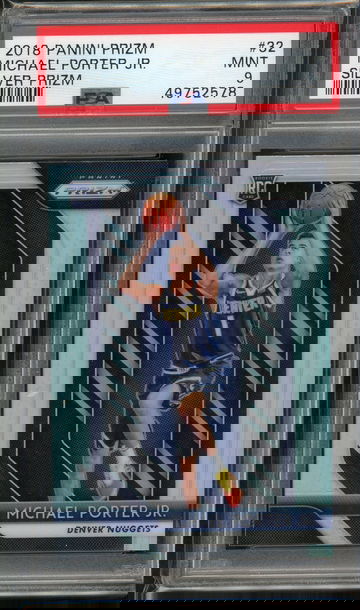 2018 Prizm Silver Michael Porter Jr PSA 9