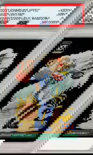 2023 PANINI DONRUSS OPTIC SB DTOWN REGGIE WAYNE #IDDH BLK PAND PSA 9