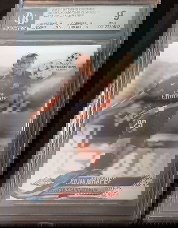 2017-18 Topps Chrome Kylian Mbappe