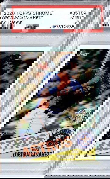 2020 Topps Chrome '85 Topps #85TC4 Yordan Alvarez PSA 9