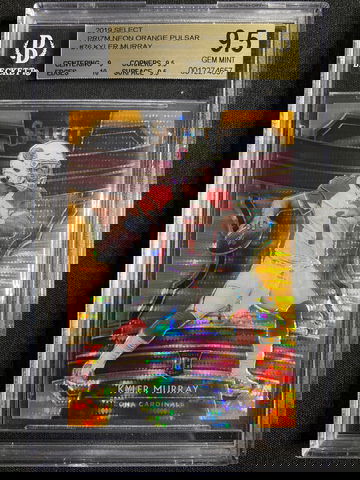 2019 Panini Kyler Murray Rookie Select Prizm Neon Orange Pulsar /11 BGS 9.5 RC SP