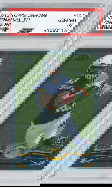 2013 Topps Chrome Keenan Allen #14 Rookie PSA 10