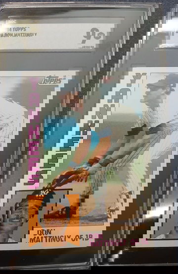 1984 Topps Don Mattingly ROOKIE