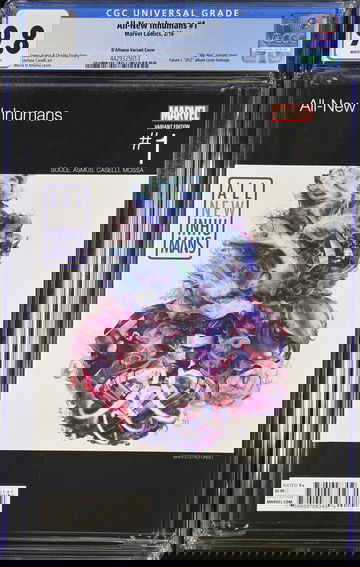 All-New Inhumans #1 CGC 9.8 WP (2016) Hip Hop Variant Cover