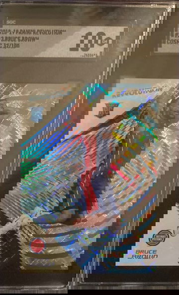 2018-19 Bruce Brown Rookie RC #/100 Cosmic Panini Revolution #112 SGC 10