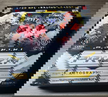 2020 Prizm Football Sealed Mega Box 1 Auto