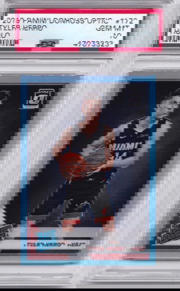 Tyler Herro 2019 Optic Holo PSA 10