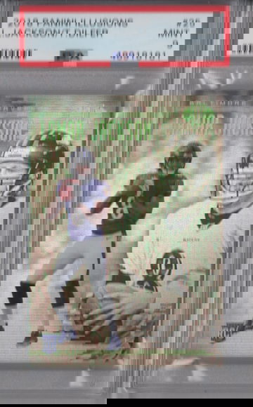 2018 Illusions Lamar Jackson PSA 9