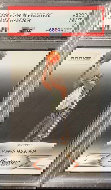 James Harden Psa 9 Prestige 203 Rc Rookie 2009 