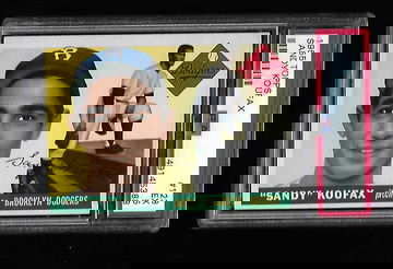 1955 Topps Sandy Koufax PSA 4