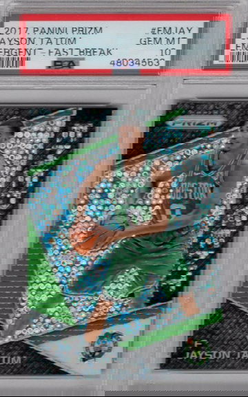 2017 Prizm Fast Break Emergent Jayson Tatum