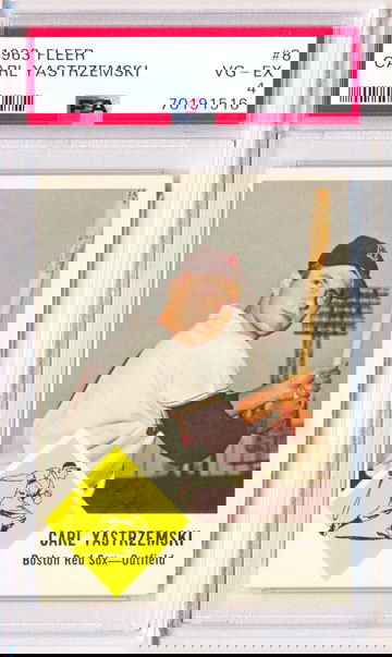 1963 Fleer #8 Carl Yastrzemski PSA 4 - Just Graded! New Case!