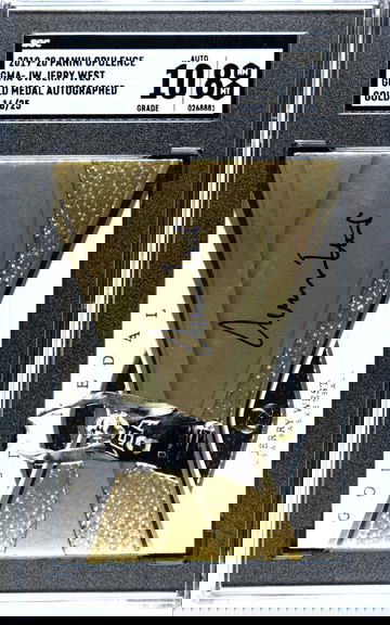 2019-20 Panini Opulence GMA-JW Jerry West