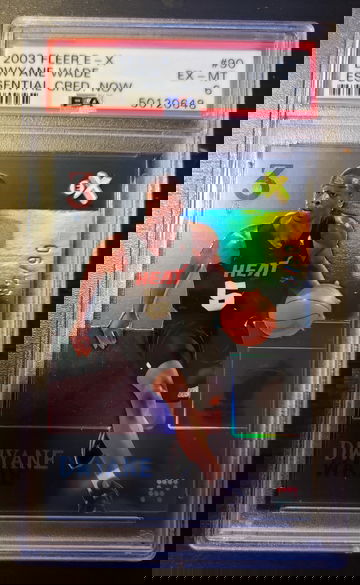 2003 Fleer E-X Dwyane Wade Essential Credentials Now Rc 