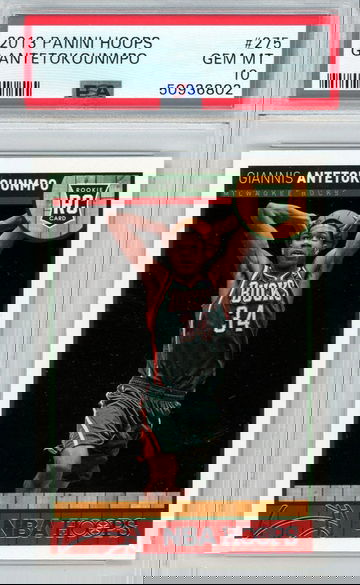 2013 Panini Hoops Giannis Antetokounmpo 275 PSA 10