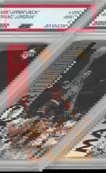 1995 Upper Deck Michael Jordan #339 PSA 9