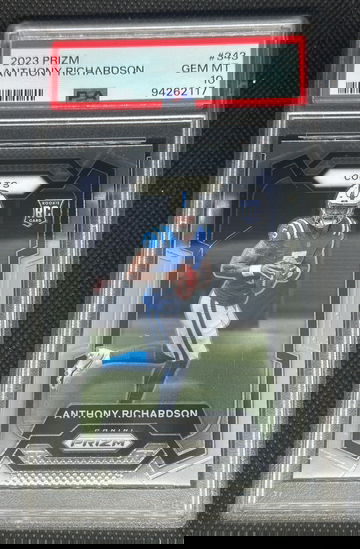 2023 Panini Prizm Anthony Richardson Rookie RC Base PSA 10