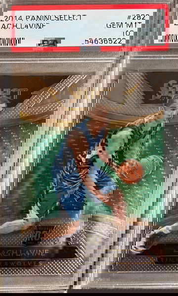 2014 Panini Select Zach LaVine Courtside #282 PSA 10 Gem-Mint