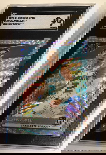 2020-21 Donruss Optic #153 Lamelo Ball Fanatics Box Set Mint