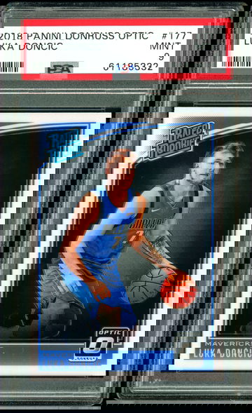 2018 Donruss Optic Luka Doncic Rookie RC PSA 9 MINT