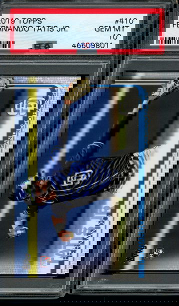 2019 Topps #410 Fernando Tatis Jr. Series 2 PSA 10 GEM MINT 