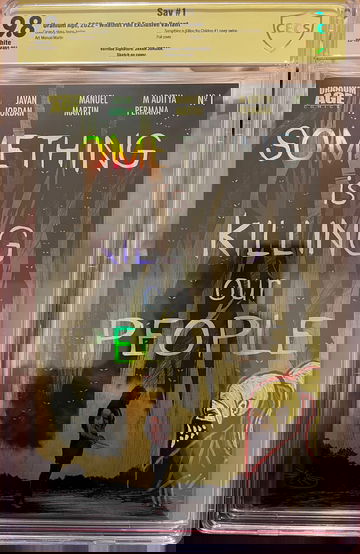 Sav 1 SOMETHING IS KILLING THE CHILDREN Homage SIGND/Remrk 9.8 CBCS Javan Jordan