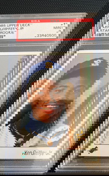 1989 Upper Deck Ken Griffey Jr RC PSA 9