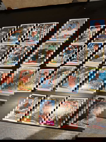 1989 Topps Baseball Near Complete Set 599/792 No Duplicates