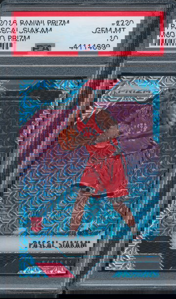 Pascal Siakam Prizm Mojo PSA 10 #/25
