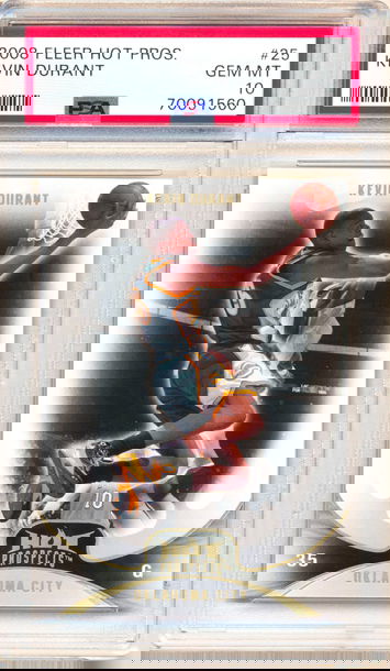 2008 Fleer Hot Prospect #25 Kevin Durant PSA 10 LOW POP!