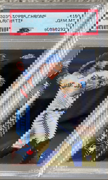 2020 Topps Chrome Bo Bichette RC PSA 10 #150