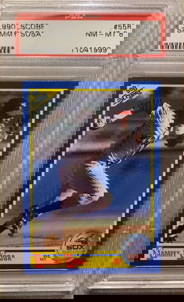 1990 Score Sammy Sosa RC #558