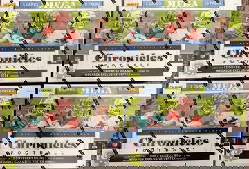 2020 Panini Chronicles Football Mega Box (Lot of 4)