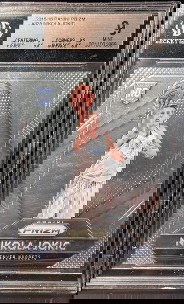 2015-16 Panini Prizm Nikola Jokic #335 BGS 9
