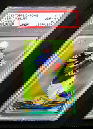 2013 Topps Chrome - Keenan Allen - Rookie Base Running PSA 10 Gem Mint