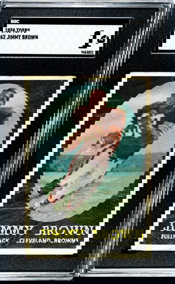 1958 Topps #62 Jimmy Brown SGC 1